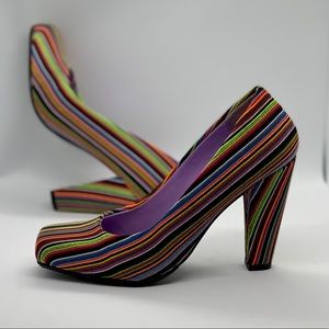 ‼️FLASH SALE‼️UNITED NUDE pumps BRIGHT MIX